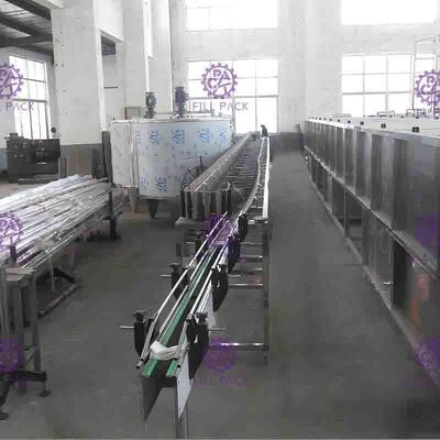 Botol Kaca Terbalik Automatic Sterilizer Untuk Mengisi Jalur Hot