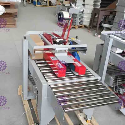 Mesin Pengemas Botol Karton Kotak Semi Otomatis