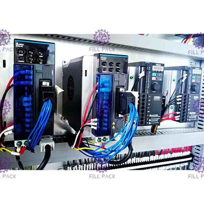 Hot Glue Bottle Case Packer Machine otomatis makan terus menerus