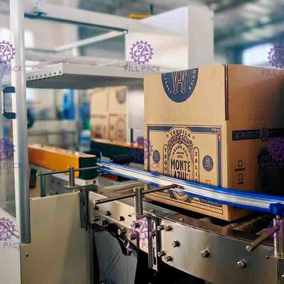 Pneumatic / Botol Listrik Packing Machine, Carton Pembentukan Equipment
