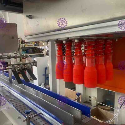 Botol listrik Filling Machine 1Phase Low Noise untuk Carton box penyegelan