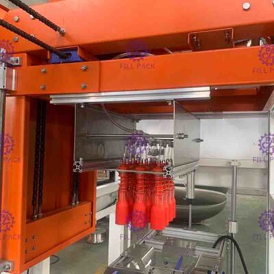Botol listrik Filling Machine 1Phase Low Noise untuk Carton box penyegelan