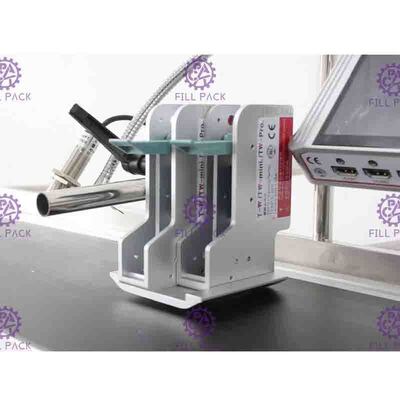 Otomatis kecepatan 75 m/mnt Mesin pengkode cetak inkjet resolusi tinggi untuk kode tanggal/logo