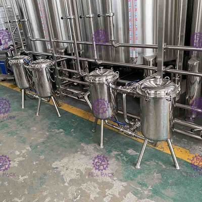 0.5T/H air soda berkarbonasi lini produksi minuman ringan