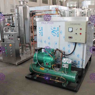 0.5T/H air soda berkarbonasi lini produksi minuman ringan