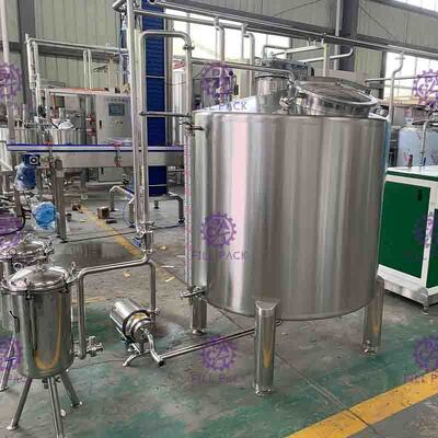 0.5T/H air soda berkarbonasi lini produksi minuman ringan