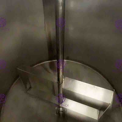 Ganda Dinding Listrik Pemanasan Sugar Melting Pot / Tank Untuk Soft Drink Line Produksi