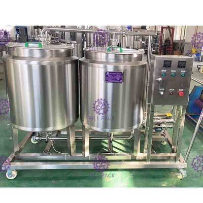 320kg Minuman Sirup Filter Untuk Soft Drink Pengolahan Peralatan SUS304 1.5mm Tunggal Lapisan