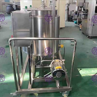320kg Minuman Sirup Filter Untuk Soft Drink Pengolahan Peralatan SUS304 1.5mm Tunggal Lapisan