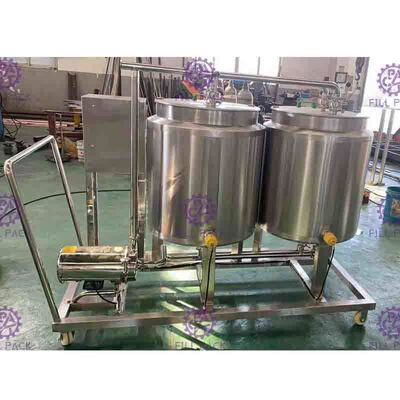320kg Minuman Sirup Filter Untuk Soft Drink Pengolahan Peralatan SUS304 1.5mm Tunggal Lapisan