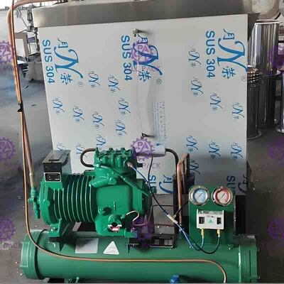SUS304 Soft Drink Pengolahan Jalur Industri Aerasi Air Pembekuan Tank 0-5 ℃