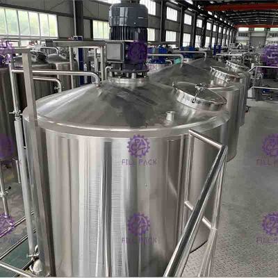 Minuman bir produksi minuman berkarbonasi listrik membuat mesin