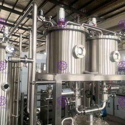 Automatic Soft Drink Processing Power Line Tinggi Soda Water CO2 Mixer 6000L / H