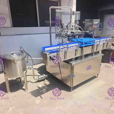 PET Botol Soft Drink Pengolahan Jalur minuman berkarbonasi Linear Filling Machine