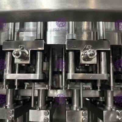 PET Plastic Glass 3 In 1 Monobloc Soft Drink Processing Line Fungsi penghentian darurat