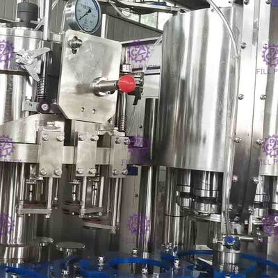 Minuman Minuman Berkarbonasi PET Plastik Kaca 3 In 1 Monobloc Botol Mengisi Mesin / Peralatan / Line / Tanaman / Sistem