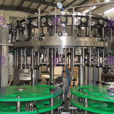 Jus Air berkarbonasi Anggur PET Plastik Kaca 3 In 1 Monobloc Botol Mesin Produksi / Peralatan / Pabrik / Sistem