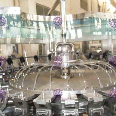 Jus Air berkarbonasi Anggur PET Plastik Kaca 3 In 1 Monobloc Botol Mesin Produksi / Peralatan / Pabrik / Sistem