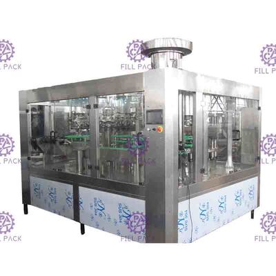Jus Air berkarbonasi Anggur PET Plastik Kaca 3 In 1 Monobloc Botol Mesin Produksi / Peralatan / Pabrik / Sistem