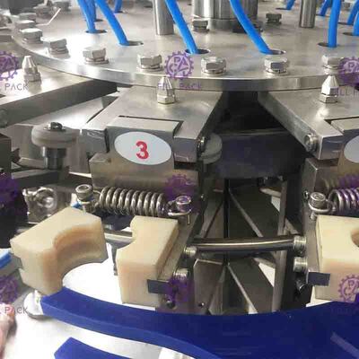Jus Air berkarbonasi PET Anggur Kaca Plastik 3 In 1 Monobloc Botol Mengisi Mesin / Peralatan / Baris / Tanaman / Sistem
