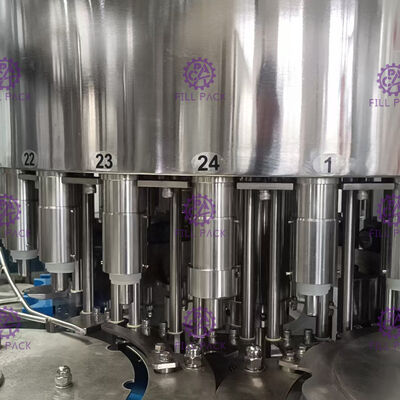 Otomatis 3-In-1 Filling cuci Capping Machine Untuk Botol Plastik Air Mineral