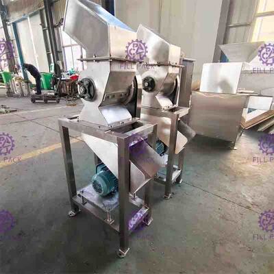 Industri Juice Pengolahan Peralatan Mesin Buah Crusher Dengan Rotating Knife