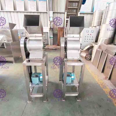 Industri Juice Pengolahan Peralatan Mesin Buah Crusher Dengan Rotating Knife
