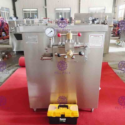 3000LPH 25MPa Microfluidics Homogenizer Tekanan Tinggi Untuk Jus Susu