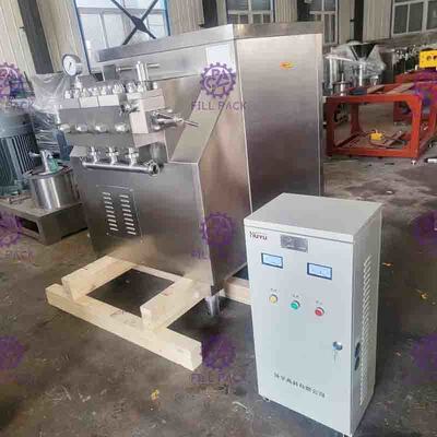 3000LPH 25MPa Microfluidics Homogenizer Tekanan Tinggi Untuk Jus Susu