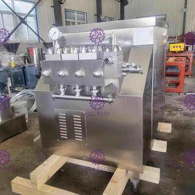 3000LPH 25MPa Microfluidics Homogenizer Tekanan Tinggi Untuk Jus Susu