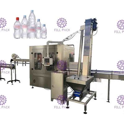 Mesin Pengisian Air Steril Keamanan Tinggi 0,5L Botol Plastik Monoblock Aseptik 0,5MPA