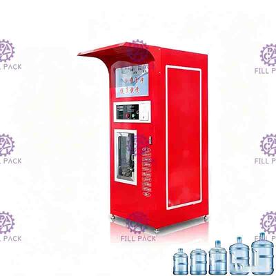 Mesin Penjual Botol Air Koin Dan Tagihan Purified 10L / Min 550W 0.5MPA
