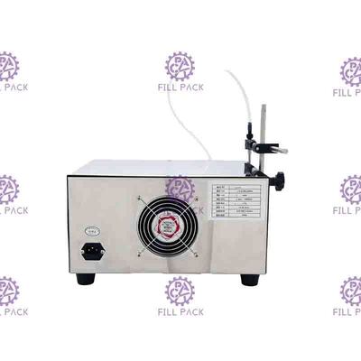 Pengisi Air Cair Minyak Semi Otomatis Pompa Magnetik Horisontal Pembotolan Minuman Beralkohol