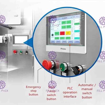 10KG Composite Film Liquid Sachet Packaging Machine PLC dapat diprogram