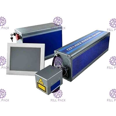 30m / Min Co2 Laser Code Printer Desain Modular Fleksibilitas Tinggi