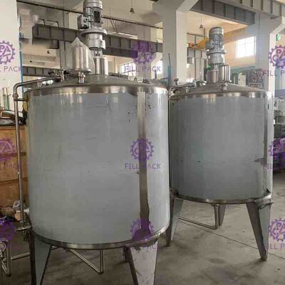 10000L Tangki Penyimpanan Pengolahan Air Aseptik Kelas Industri