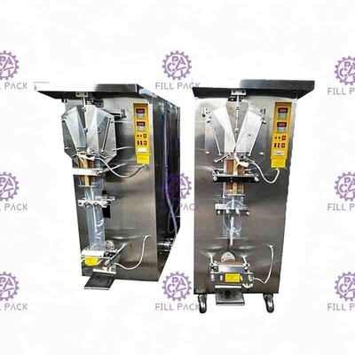 SUS304 Automatic Photocell 1300bags / H Water Sachet Packing Machine