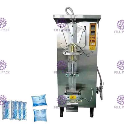 1000ml PE Komposit Film Sachet Liquid Filling Machine Standar GMP