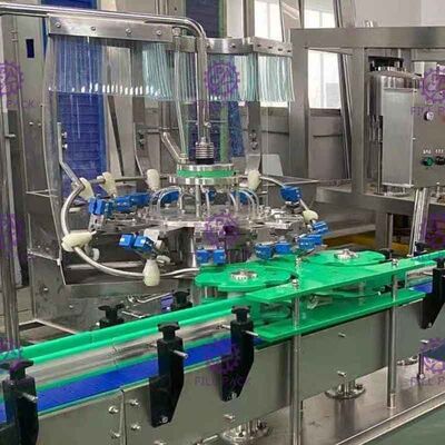 2000BPH Otomatis 2L Mesin Pembotolan Air Murni, Botol Pengisi Pengisi Capper