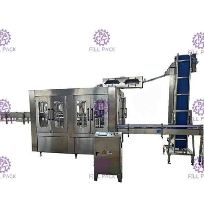 2L Monoblock Water Filling Capping Machine Botol PET Minuman Murni 0.5Mpa