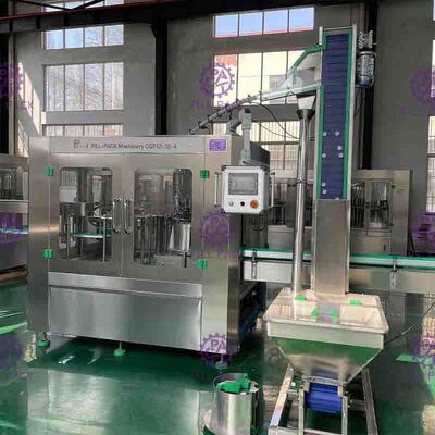 Mesin Pengisian Air Minum Mineral 3000BPH Dengan Kontrol PLC