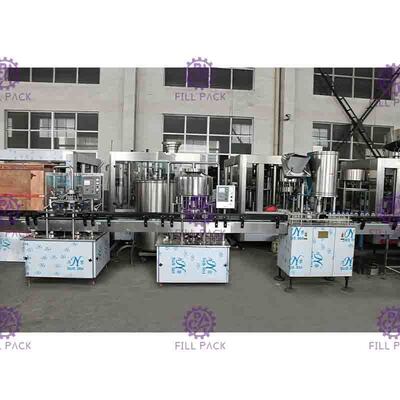 SUS304 / SUS316 Air Botol Filling Machine, Skala Kecil Murni Mengisi Jalur Liquid