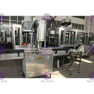 SUS304 / SUS316 Air Botol Filling Machine, Skala Kecil Murni Mengisi Jalur Liquid