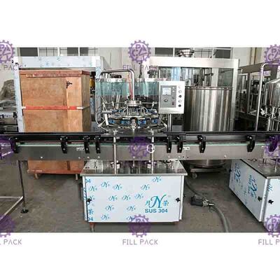 SUS304 / SUS316 Air Botol Filling Machine, Skala Kecil Murni Mengisi Jalur Liquid
