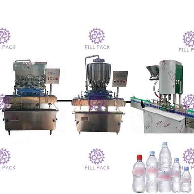 500ml / 1L / 2L PET Air Minum 3 In 1 Monoblock Washer Filler Capper Peralatan / Tanaman / Mesin / Sistem / Baris