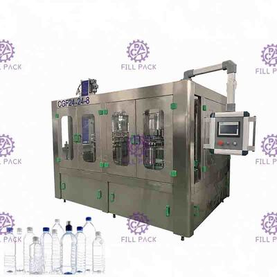 500ml / 1L / 2L PET Air Minum 3 In 1 Monoblock Manufaktur Peralatan / Pabrik / Mesin / Sistem / Line