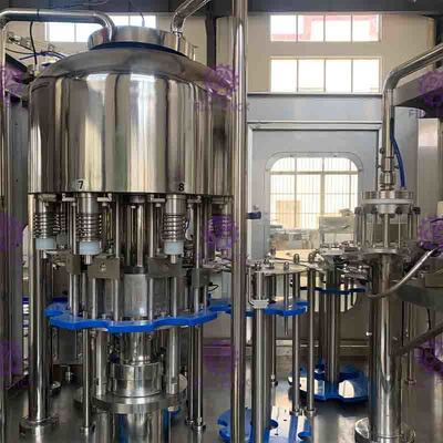 3000BPH 2L PET Mineral Filling Capping Labeling Machine Untuk Minuman Non Soda