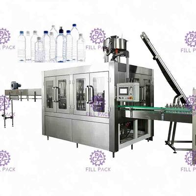 Mesin Pengisian Air PET 2000ml 3 In 1 Otomatis