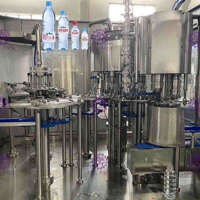 Peralatan Pengisian Air Botol Kecil PET Otomatis 3 In 1 / Monoblock Aspetic 2000ml