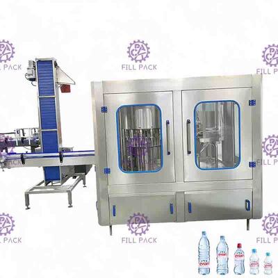 Botol kecil air otomatis Mengisi Mesin Monoblock